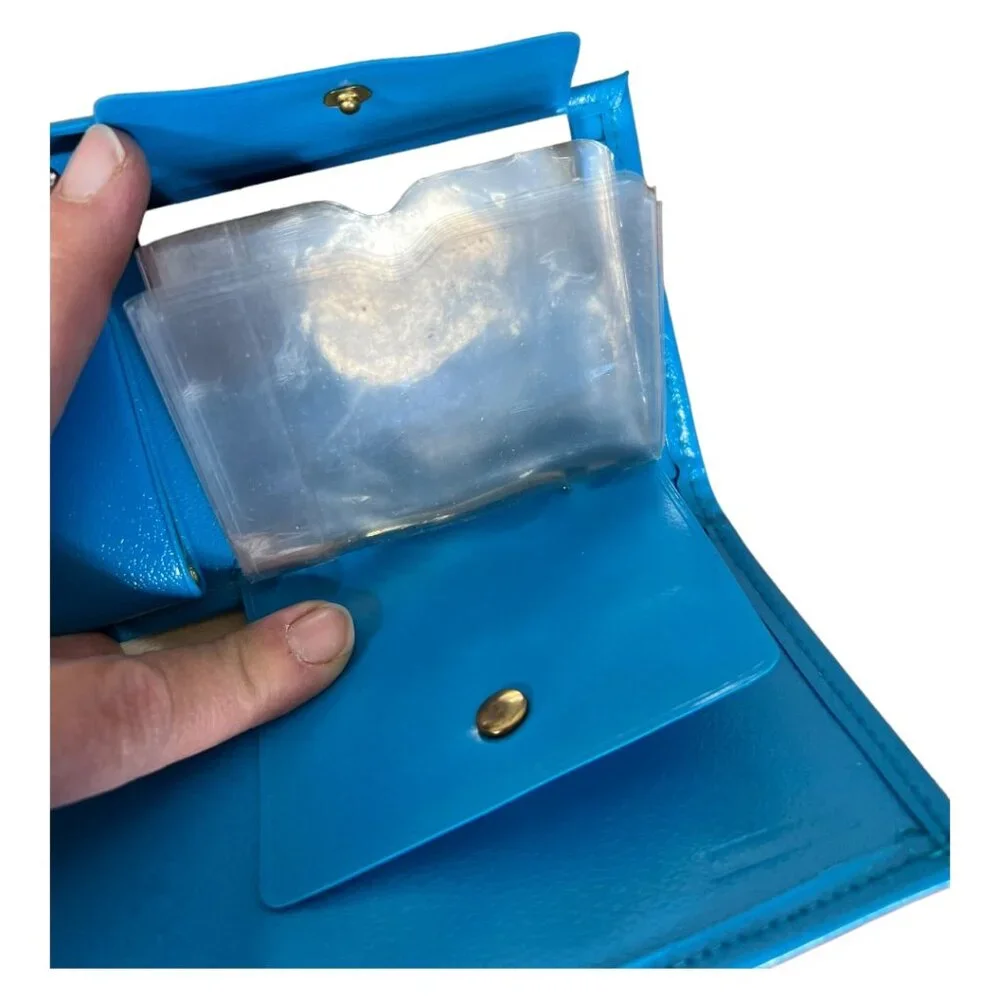 Vintage‎ Blue Wallet
